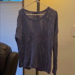 Prana size L sweater color lilac